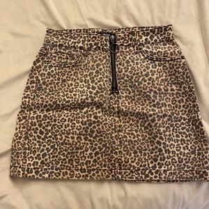 Urban outfitters BDG cheetah mini skirt